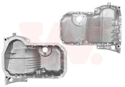 0324072 VAN Wezel Cárter de aceite del motor